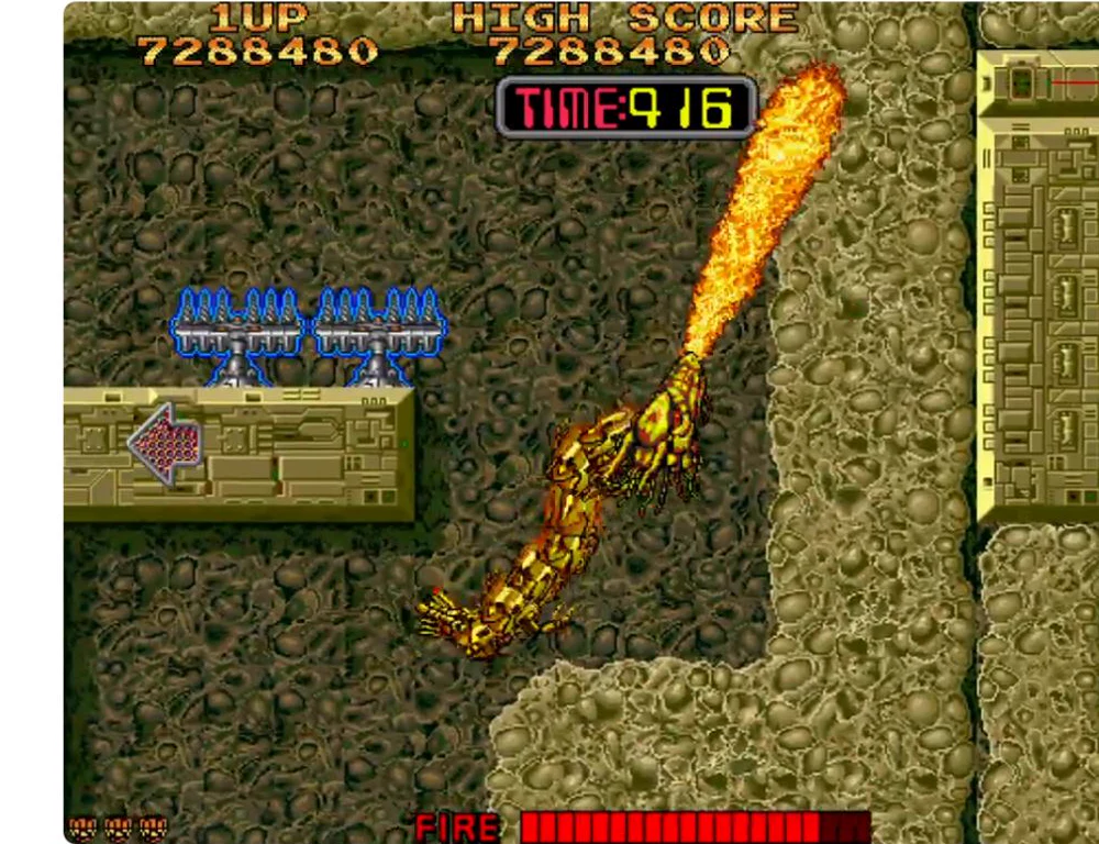 ガルドバリオン戦攻略|反転を使った火炎の当て方のゲーム画面